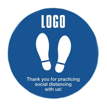 Custom Stay Safe Floor Decals Sticker 